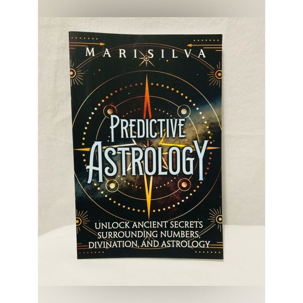 Predictive Astrology Book - Black with Gold Accents